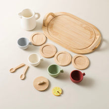 Load image into Gallery viewer, Tea set with silicon cups and tray