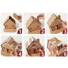 Load image into Gallery viewer, *New* DIY Christmas Cardboard House Kits