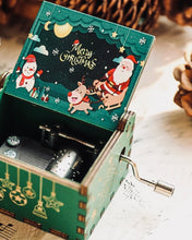 Load image into Gallery viewer, *NEW* Christmas Musical Box ~ Hand cranked