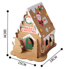 Load image into Gallery viewer, *New* DIY Christmas Cardboard House Kits