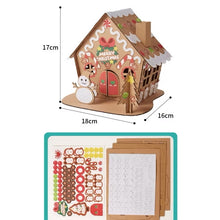 Load image into Gallery viewer, *New* DIY Christmas Cardboard House Kits