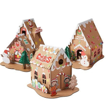 Load image into Gallery viewer, *New* DIY Christmas Cardboard House Kits