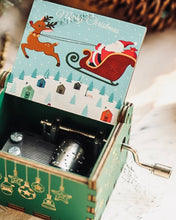 Load image into Gallery viewer, *NEW* Christmas Musical Box ~ Hand cranked