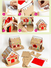 Load image into Gallery viewer, *New* DIY Christmas Cardboard House Kits