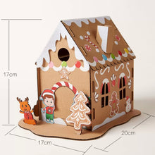Load image into Gallery viewer, *New* DIY Christmas Cardboard House Kits
