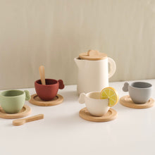 Load image into Gallery viewer, Tea set with silicon cups and tray