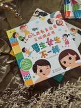 Load image into Gallery viewer, Interactive Book series for nursery 开学幼儿园准备书(行为礼仪翻翻书)
