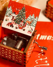 Load image into Gallery viewer, *NEW* Christmas Musical Box ~ Hand cranked