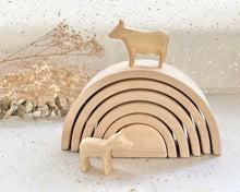 Load image into Gallery viewer, Medium 7 Layers Rainbow Stacker