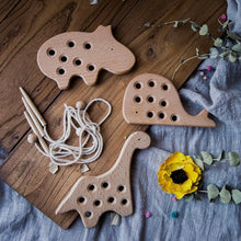 Load image into Gallery viewer, Animal Lacing Toy