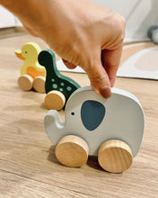 Load image into Gallery viewer, Animal Push Toys on Wheels (3 types)