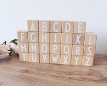 Load image into Gallery viewer, ABC Building Blocks (Option to add ABC/123 Book)