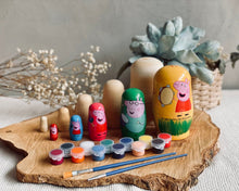 Load image into Gallery viewer, DIY Paint Kit / Party Pack - Stacking Dolls