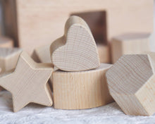 Load image into Gallery viewer, Classic Shape Sorter Cube (Color/Natural)