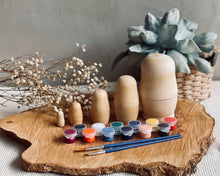 Load image into Gallery viewer, DIY Paint Kit / Party Pack - Stacking Dolls