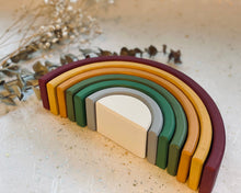Load image into Gallery viewer, Small Rainbow Stacker - 3 Types (Rainbow/ Burgundy/ Pastel)