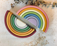 Load image into Gallery viewer, Small Rainbow Stacker - 3 Types (Rainbow/ Burgundy/ Pastel)