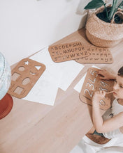 Load image into Gallery viewer, Timbertots Stencils Collection (Upper Case, Lower Case, Number)