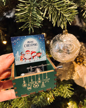 Load image into Gallery viewer, *NEW* Christmas Musical Box ~ Hand cranked