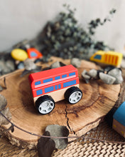 Load image into Gallery viewer, Assortment of Wooden Toy Cars