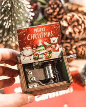 Load image into Gallery viewer, *NEW* Christmas Musical Box ~ Hand cranked