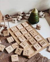 Load image into Gallery viewer, CVC Word Board (includes 3 sets of letter tiles)