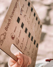 Load image into Gallery viewer, Timbertots Scavenger Hunt Boards (3 Designs - Beach / Nature / Indoor)