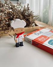 Load image into Gallery viewer, Wooden Occupation Figures (Astronaut / Chef / Doctor / Farmer )