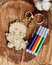 Load image into Gallery viewer, DIY Keychain - Colour your own keychain