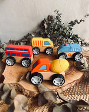 Load image into Gallery viewer, Assortment of Wooden Toy Cars