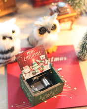 Load image into Gallery viewer, *NEW* Christmas Musical Box ~ Hand cranked