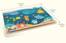 Load image into Gallery viewer, Knob Puzzle (Marine/ Fruit/ Veg/ Vehicles/ Shapes)