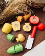 Load image into Gallery viewer, Mini Play Food Cutting Sets (Vegetables/ Fruits/Protein)