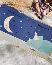 Load image into Gallery viewer, Baby Touch (small) - 6 Titles ~ Hello Daddy, Hello Mummy, Unicorns, Dinosaurs, Shapes, Colours