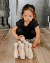 Load image into Gallery viewer, Natural Bowling Set
