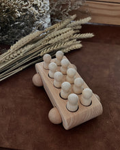 Load image into Gallery viewer, Wooden Bus with Peg Passengers