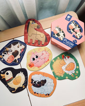 Load image into Gallery viewer, My First Puzzle - Animal,Farm, Sea world, Insects