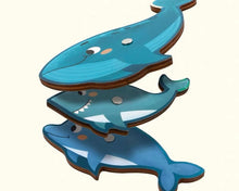 Load image into Gallery viewer, Knob Puzzle (Marine/ Fruit/ Veg/ Vehicles/ Shapes)