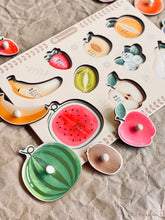 Load image into Gallery viewer, Knob Puzzle (Marine/ Fruit/ Veg/ Vehicles/ Shapes)