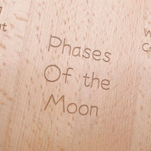 Load image into Gallery viewer, Montessori Moon Puzzle - Phases of the Moon