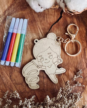 Load image into Gallery viewer, DIY Keychain - Colour your own keychain