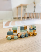 Load image into Gallery viewer, Baby Stacking Train ~ Pastel Pink