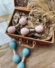 Load image into Gallery viewer, Baby Double Maraca (Pink / Blue)