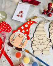 Load image into Gallery viewer, DIY Christmas Gnomes Ornaments set