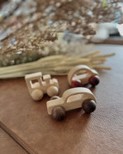 Load image into Gallery viewer, Baby Wooden Toy Cars (3 Types)