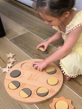 Load image into Gallery viewer, Montessori Moon Puzzle - Phases of the Moon