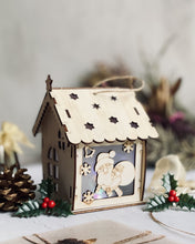 Load image into Gallery viewer, DIY Christmas Mini House Lanterns