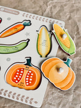 Load image into Gallery viewer, Knob Puzzle (Marine/ Fruit/ Veg/ Vehicles/ Shapes)