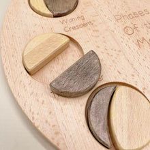Load image into Gallery viewer, Montessori Moon Puzzle - Phases of the Moon