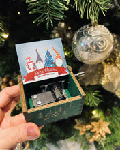 Load image into Gallery viewer, *NEW* Christmas Musical Box ~ Hand cranked